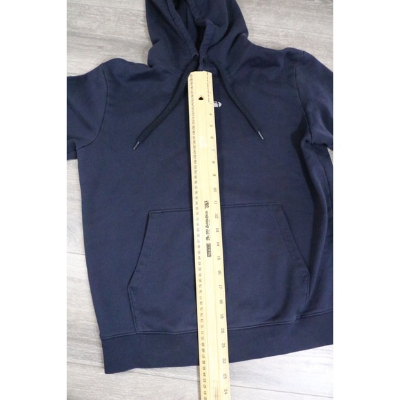 HUGO BOSS Mens Medium Daratschi Hoodie Sweatshirt Navy Blue Pullover Red Label - Picture 6 of 7